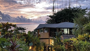 Monkitail Villa at Dusk