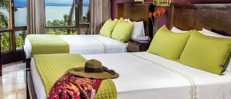 Enjoy an incredible view from the comfort of the bed
