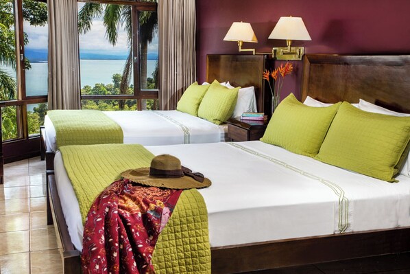 Enjoy an incredible view from the comfort of the bed