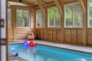 Spacious indoor pool! No more crowded community pools here :)