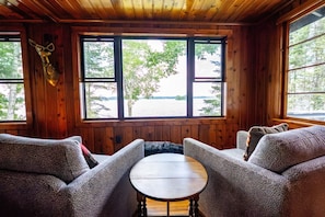 Start the morning or end the evening with one of the best views on Big St. Germain Lake!