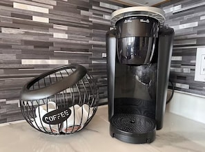 Kaffe och/eller kaffebryggare