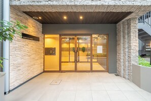 施設の正面