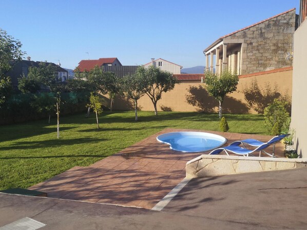 Vue sur piscine