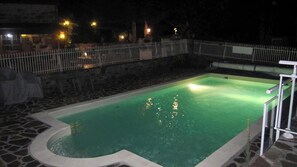 Vue sur piscine