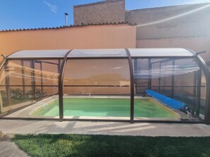 Vue sur piscine