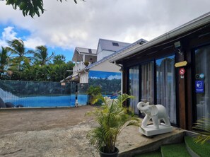 Swimming pool view