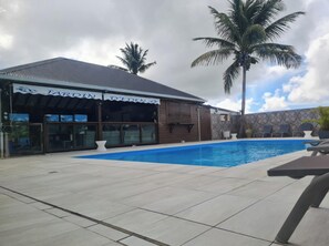 Swimming pool view