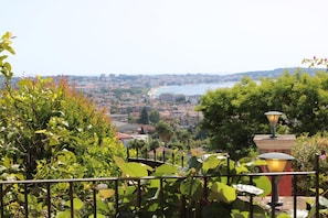 GĂźte la Bastide - Vue de la terrasse - Vallauris-GĂźtes de France Alpes-Maritimes