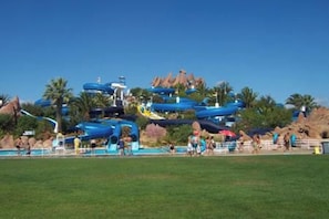 Vista a la piscina