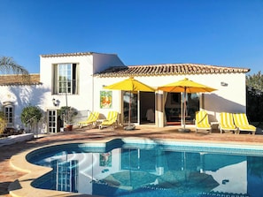 Vue sur piscine