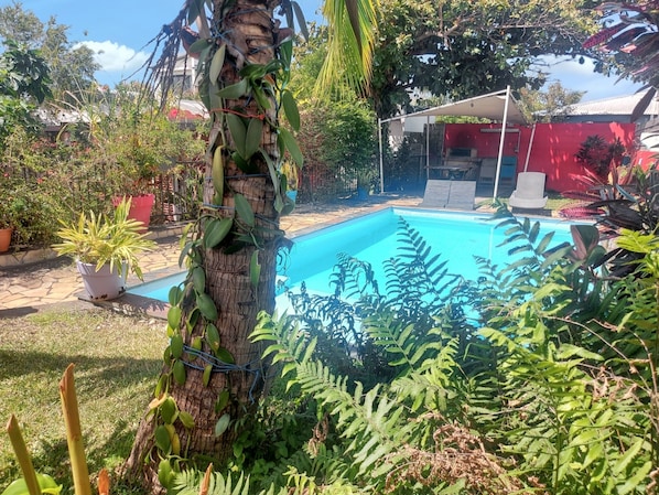 Swimming pool view