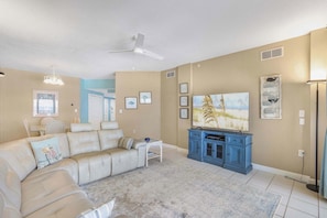 Spacious living area