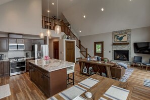Open concept; Kitchen, dining, & living room spaces. Perfect for gatherings 