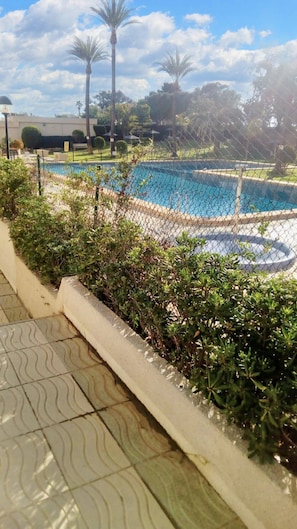 Swimming pool view