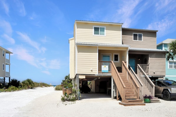 Roadside Exterior Next to Beach Access