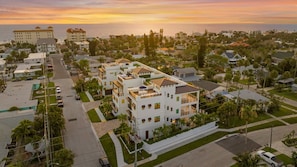 Twilight - Aerial Drone - Clearwater Beach