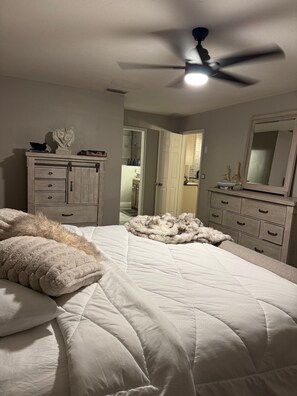 Master Bedroom with king bed