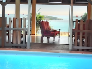 Swimming pool view