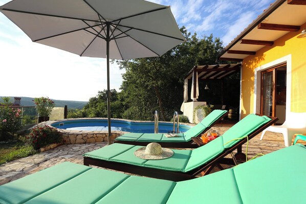 Swimming pool view