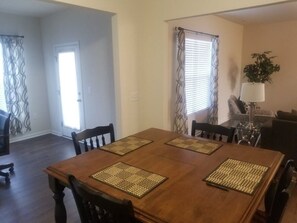 Dining area