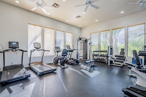 Access to the community gym.