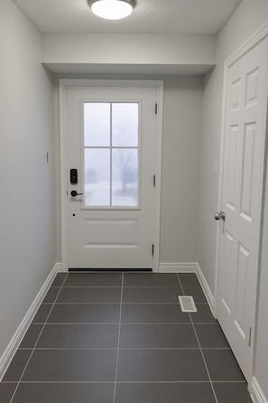 Private Side Door Entrance