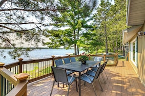 Deck | Outdoor Dining Area | Sunset Views