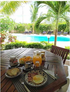 Swimming pool view