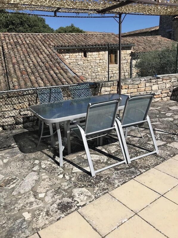 Vue sur piscine