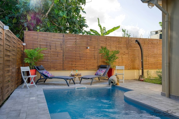 Swimming pool view