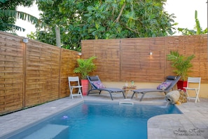 Swimming pool view