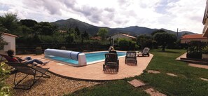 piscine à partager sur la propriété