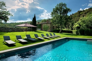 Autumn, Pool, Spring, Summer