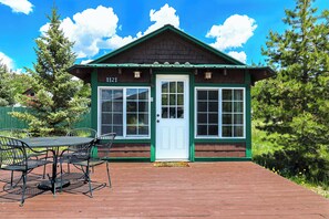 Front of Cabin Exterior