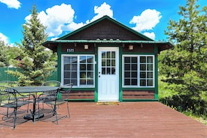 Front of Cabin Exterior