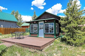 Front of Cabin Exterior