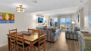 Sunnyside Up - Dining into Living area