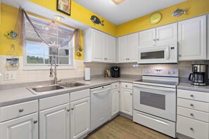 Prepare your favorite meals in the full kitchen