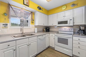 Prepare your favorite meals in the full kitchen