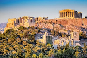 Just minutes away from the Acropolis