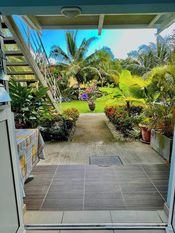 Vue sur jardin