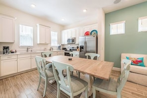 Kitchen table seats 6