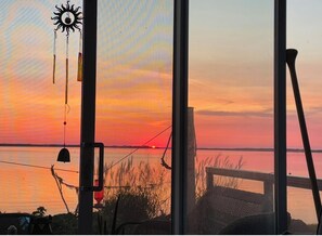 Vue depuis l’hébergement