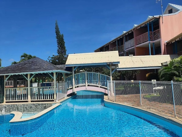 Swimming pool view