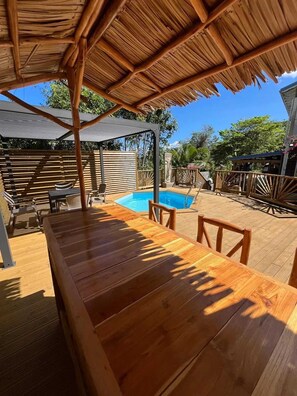 Swimming pool view
