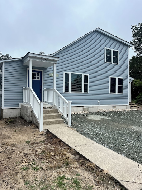 Front of the house
