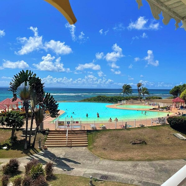 Swimming pool view
