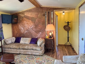 The living area At the copper Casita
