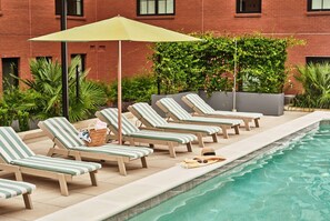 Swimming pool area.